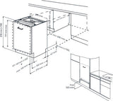 Beko Inbouw vaatwasser BDIT38532 - CornerIntense