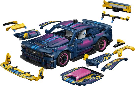 LEGO Technic Aanpasbare Ford Mustang GT Auto Speelgoed voor Kinderen en Decoratie 42236