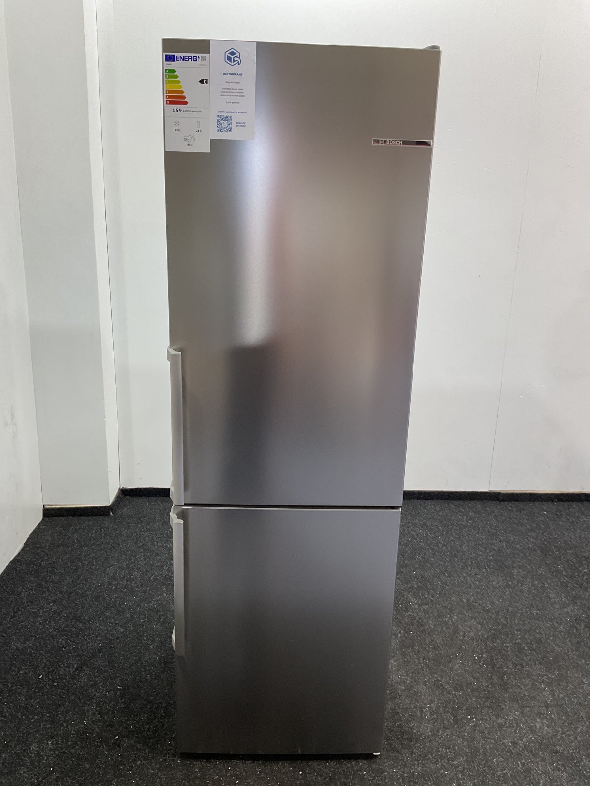 Bosch koelkast KGN36VICT - Serie 4 - RVS