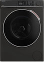 Sharp wasmachine ESNFL814CBDABX - 8kg - Mat Zwart