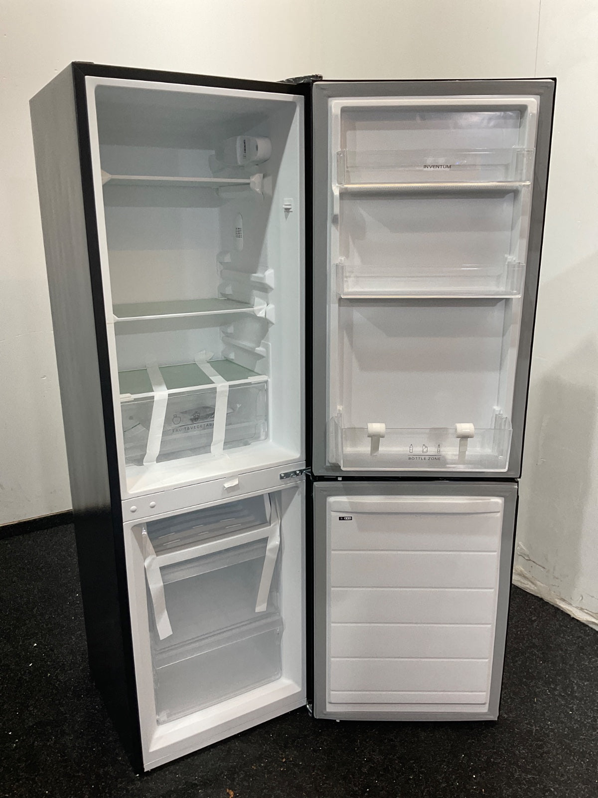 Inventum koelkast KV1500B - Zwart 150cm