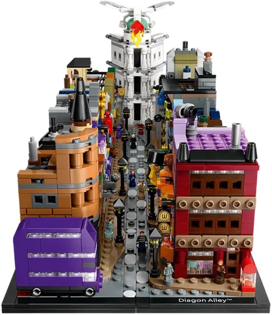 LEGO Harry Potter De Wegisweg tovenaarswinkels tovenaarsset - 76444