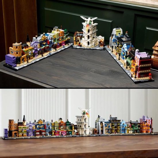 LEGO Harry Potter De Wegisweg tovenaarswinkels tovenaarsset - 76444