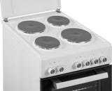 Everglades elektrisch fornuis EVCK5100 - 50 cm - Wit