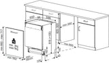 Beko inbouwvaatwasser BDIN38440 - HygieneShield