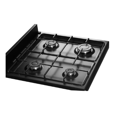 Everglades gasfornuis EVCK6012 - Mat Zwart - 60cm