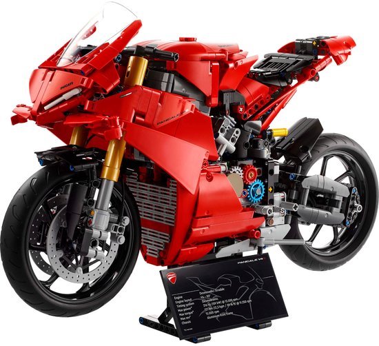 LEGO Technic - Ducati Panigale V4 S motor - 42202