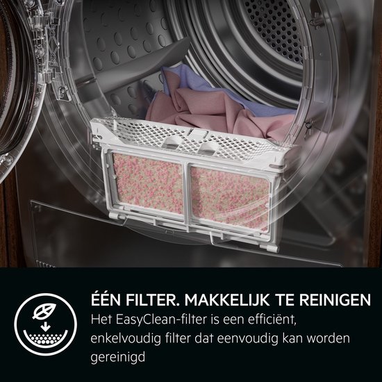 AEG warmtepompdroger TR869T4C - 8000 - 9 kg
