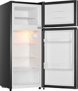 Everglades koelkast EVTD3020 - Zwart - 124 Liter