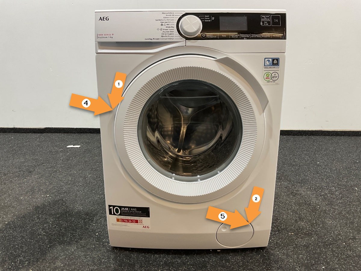 AEG wasmachines LR75CCW94 - 9Kg - 1400 rpm - Wit