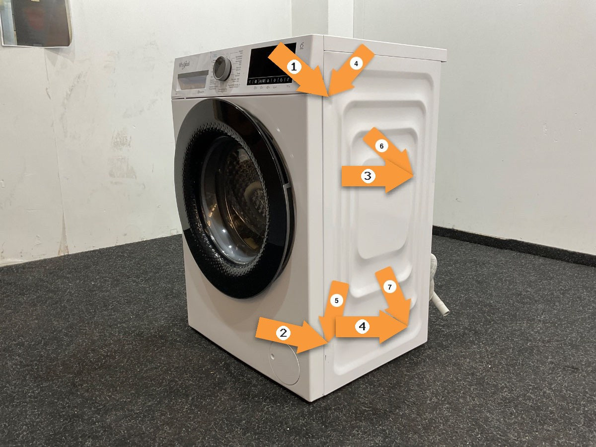 Whirpool wasmachine WAM 87WB BE - 8 kg - 1400 rpm