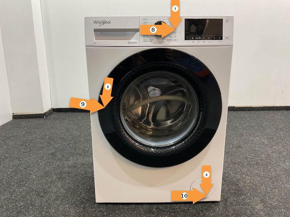 Whirpool wasmachine WAM 87WB BE - 8 kg - 1400 rpm