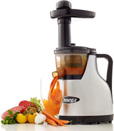 Omega VRT372HDS Slowjuicer in Zilver