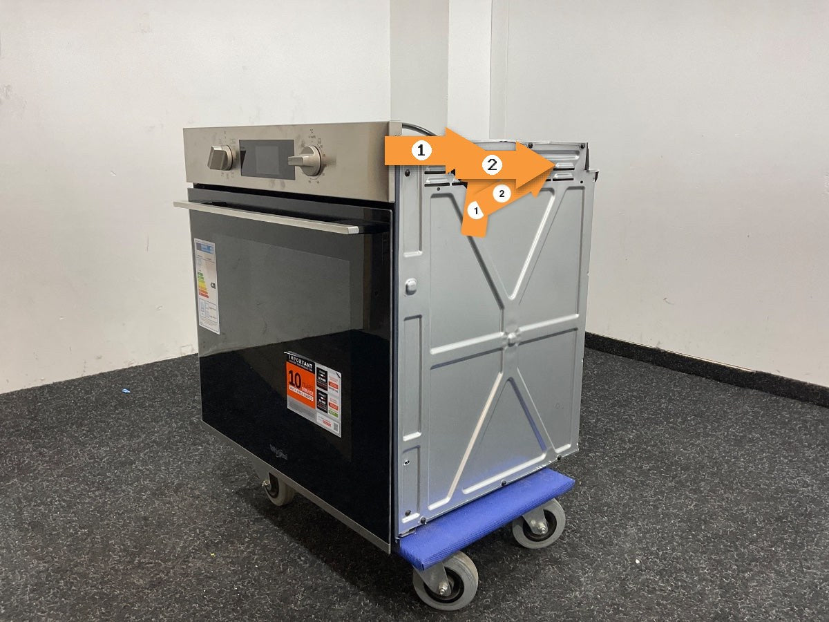 Whirlpool inbouwoven OMK58HR0X - RVS