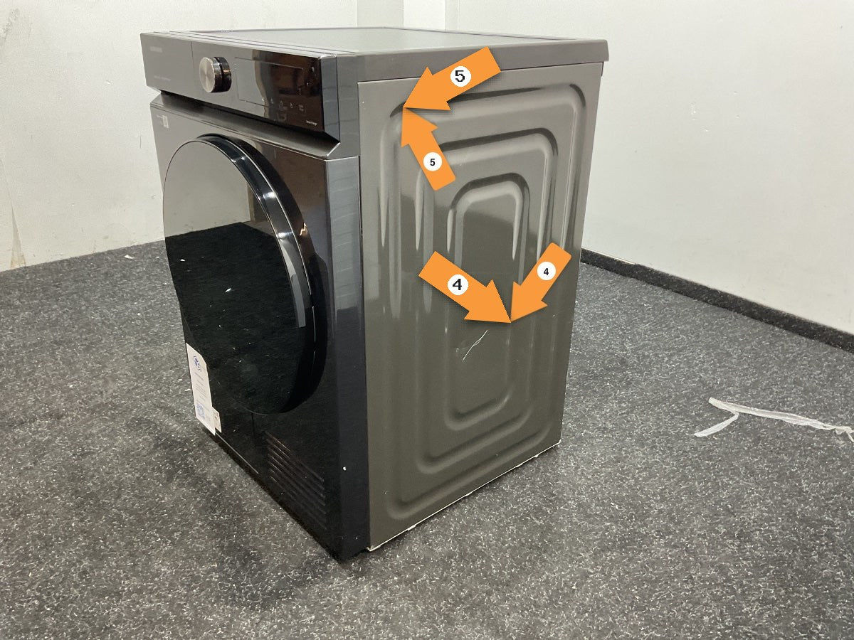 Samsung warmtepompdroger DV90BB7445GBS2 - Zwart