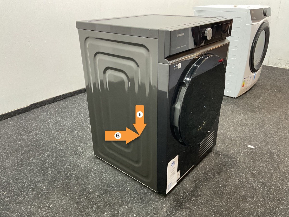 Samsung warmtepompdroger DV90BB7445GBS2 - Zwart