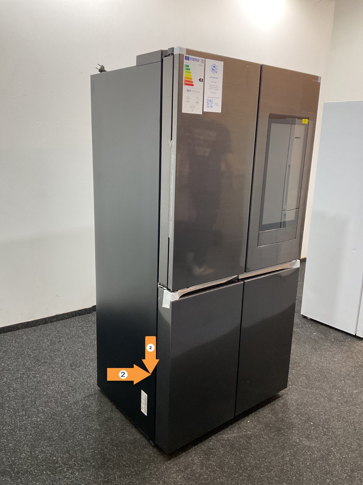 Samsung Amerikaanse koelkast RF65DG9H0EB1 - Zwart