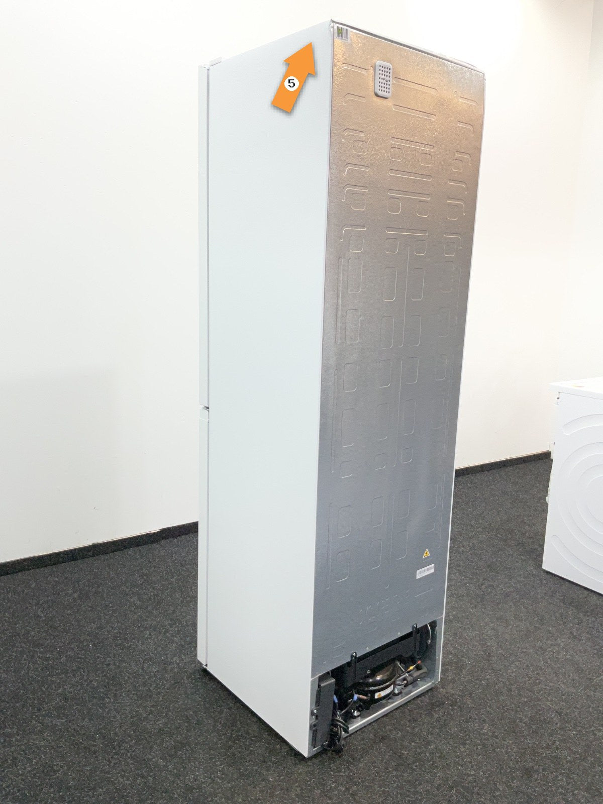 ETNA KCV282NWIT - Vrijstaande Koel vriescombinatie - 182 cm - Wit - No Frost - Extra groot Vriesvak - 50/50