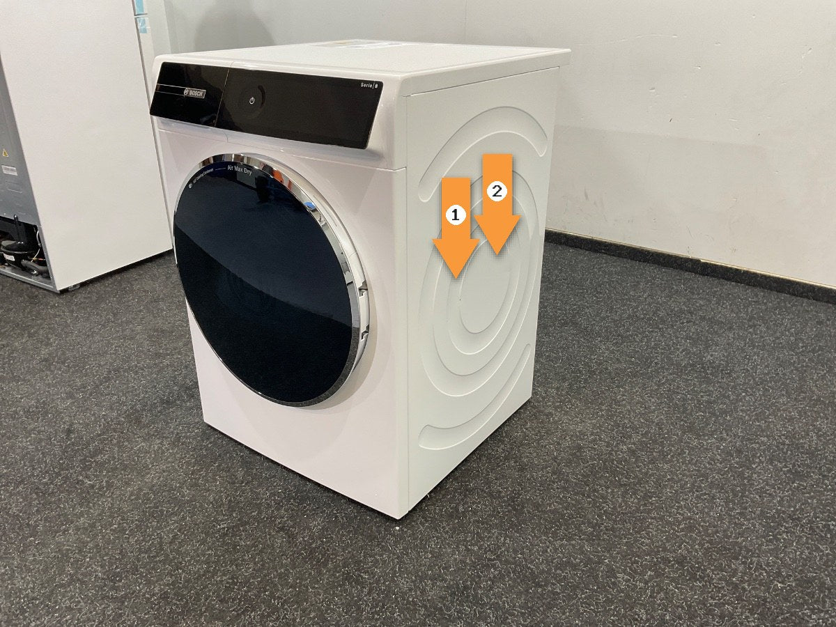 Bosch WRB247C5NL Serie 8 - Wasdroger - Warmtepompdroger - Energielabel A - Blijvend energiezuinig met de zelfreinigende condensor - Zeer stil - 9 kg - Air Max Dry: perfecte droogresultaten en laag energieverbruik