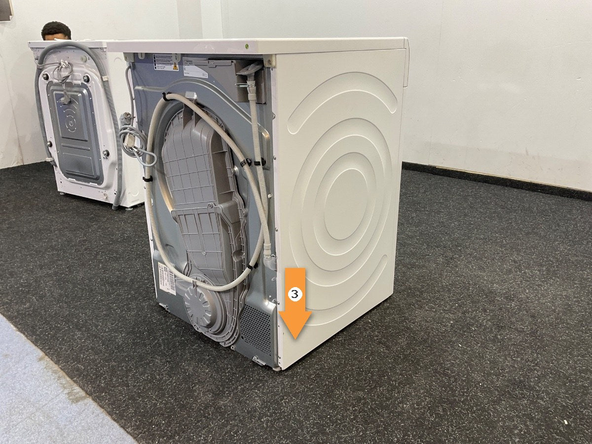 Bosch WRB247C5NL Serie 8 - Wasdroger - Warmtepompdroger - Energielabel A - Blijvend energiezuinig met de zelfreinigende condensor - Zeer stil - 9 kg - Air Max Dry: perfecte droogresultaten en laag energieverbruik