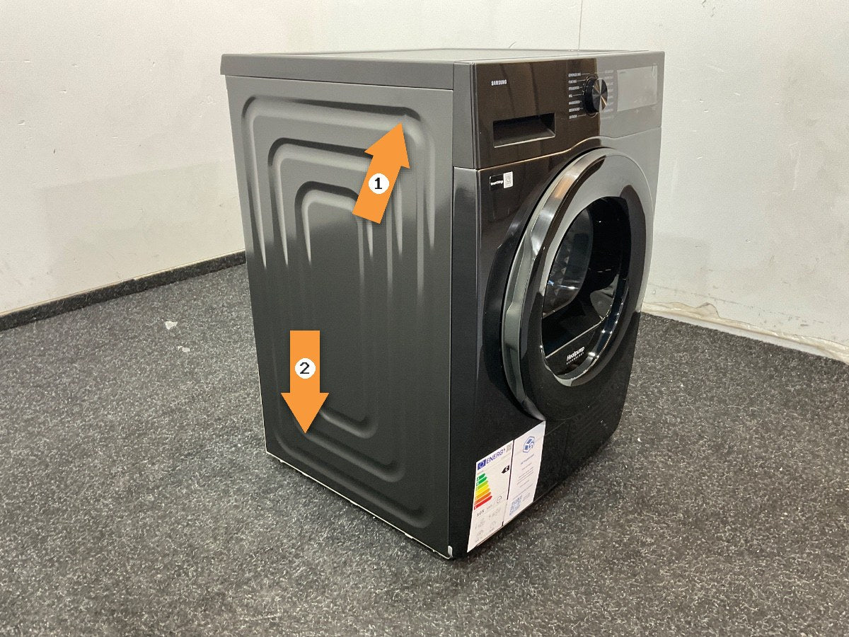 Samsung Warmtepompdroger DV90DG52A0ABEN - 9kg - Zwart - NL/FR