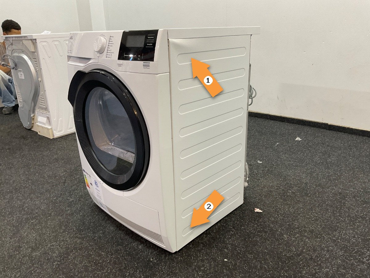 AEG TR7386T4B 7000 serie SensiDry® - Warmtepomp droger - Energielabel C - 8 kg