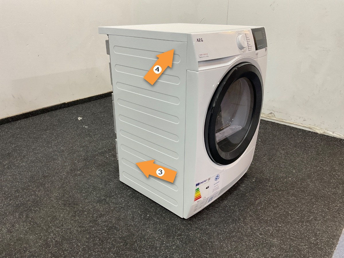 AEG TR7386T4B 7000 serie SensiDry® - Warmtepomp droger - Energielabel C - 8 kg