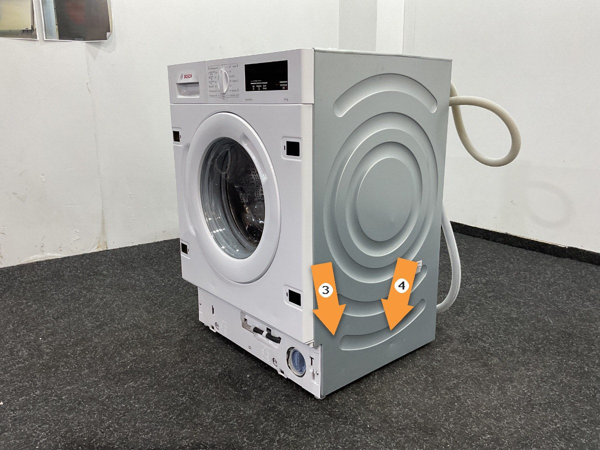 Bosch inbouw wasmachine WIW24342EU - Engels Display