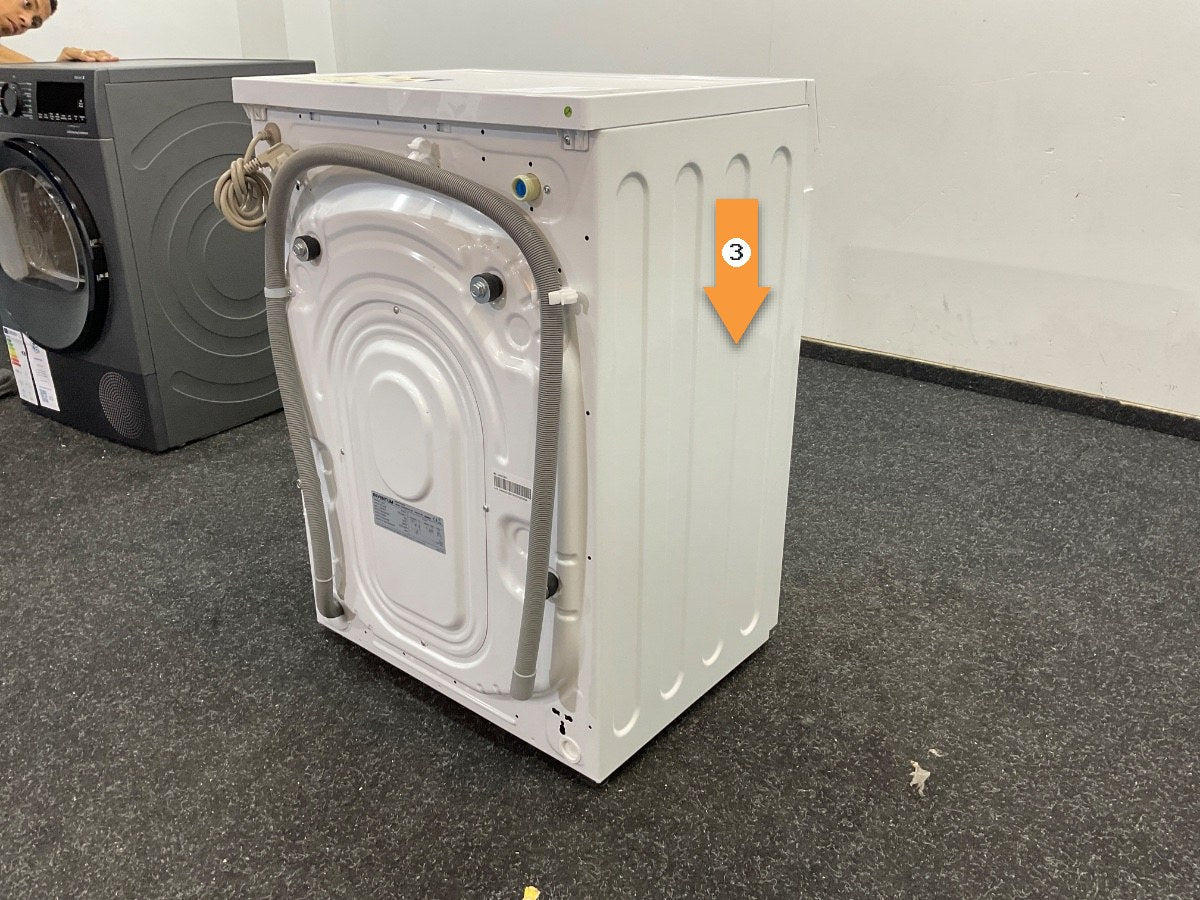 Inventum Wasmachine VWM8010W - 8kg - 1400 toeren - Energielabel A-10% - Stoomfunctie - Wit