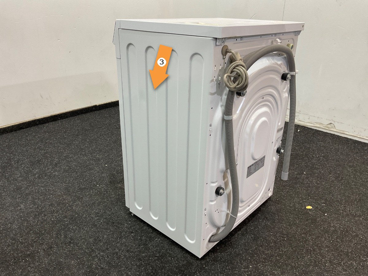 Inventum Wasmachine VWM8010W - 8kg - 1400 toeren - Energielabel A-10% - Stoomfunctie - Wit