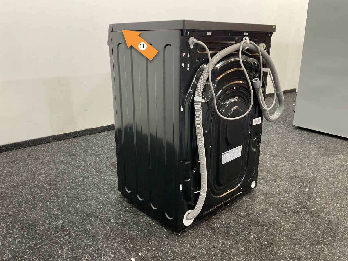 Inventum wasmachine VWM8030B - 8kg - Zwart