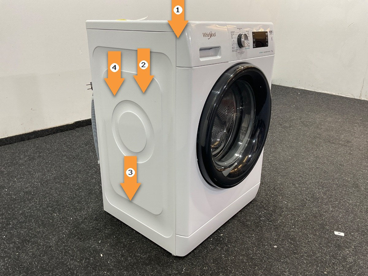 Whirlpool wasmachine FFBBE 7469 BV - 7kg