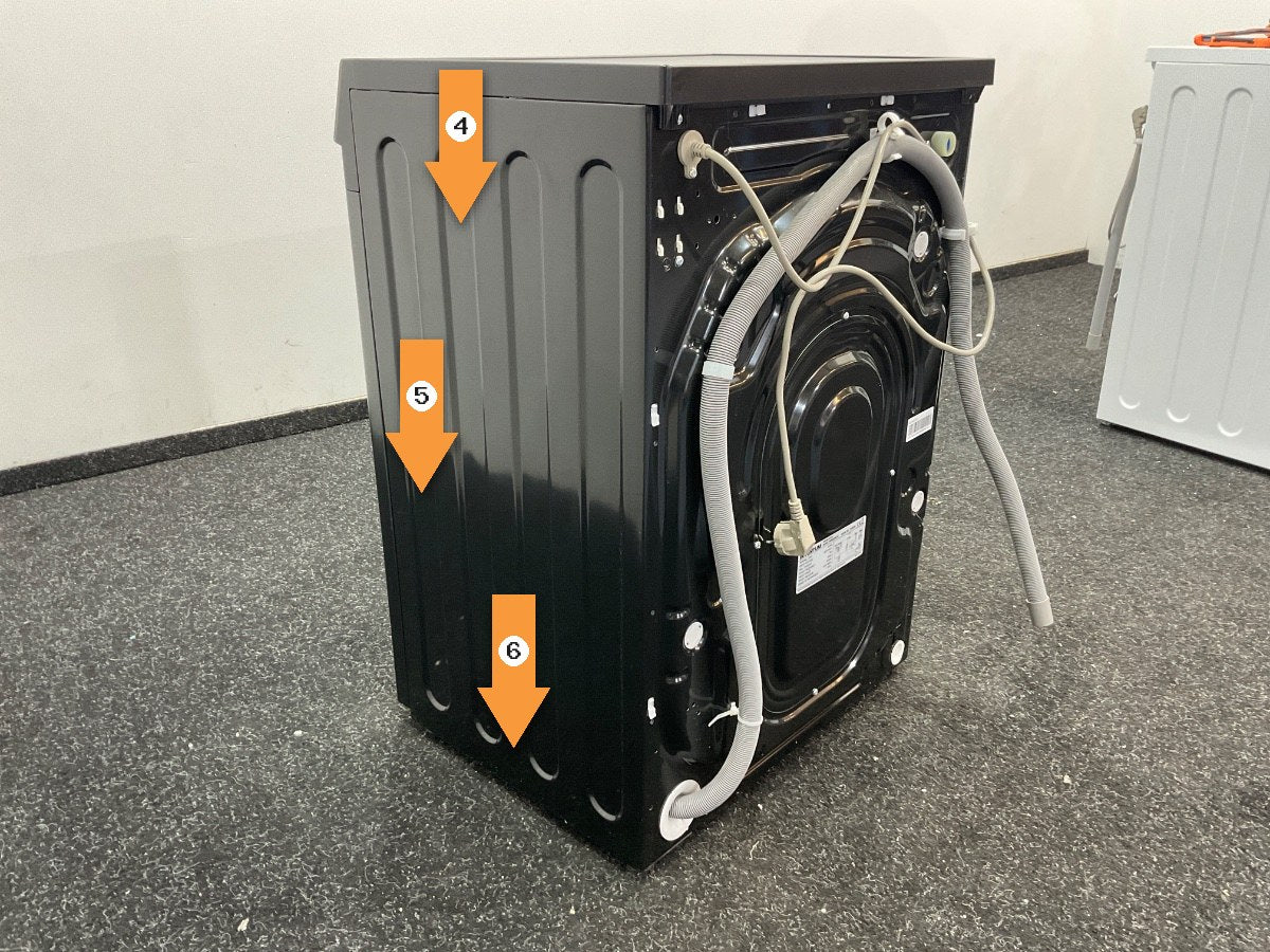 Inventum wasmachine VWM8030B - 8kg - Zwart
