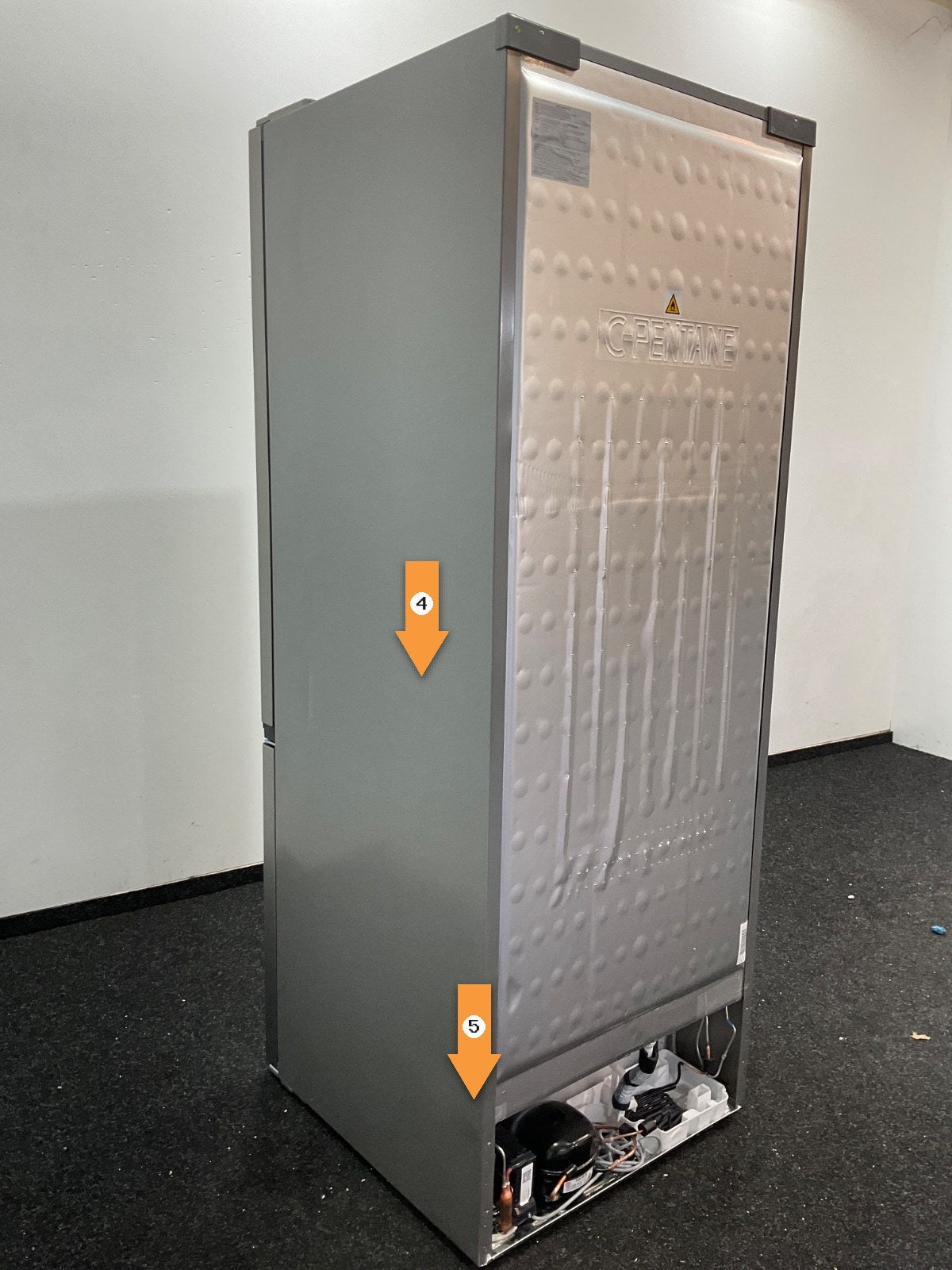 Beko koelkast B5RCNE565HXP - Vrijstaand 490 - Roestvrijstaal