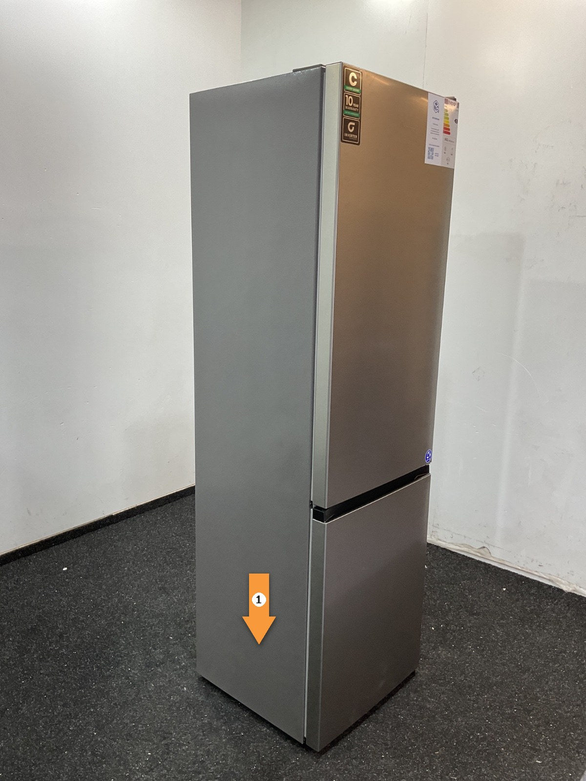 Hisense koelkast RB440N4ACC - RVS look - No frost