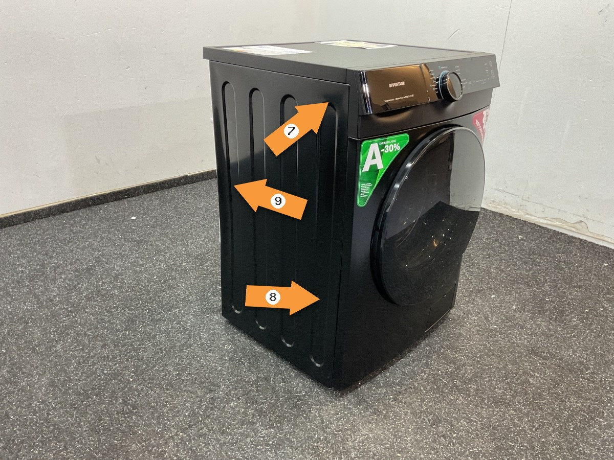 Inventum wasmachine VWM1010B - 10kg - Zwart