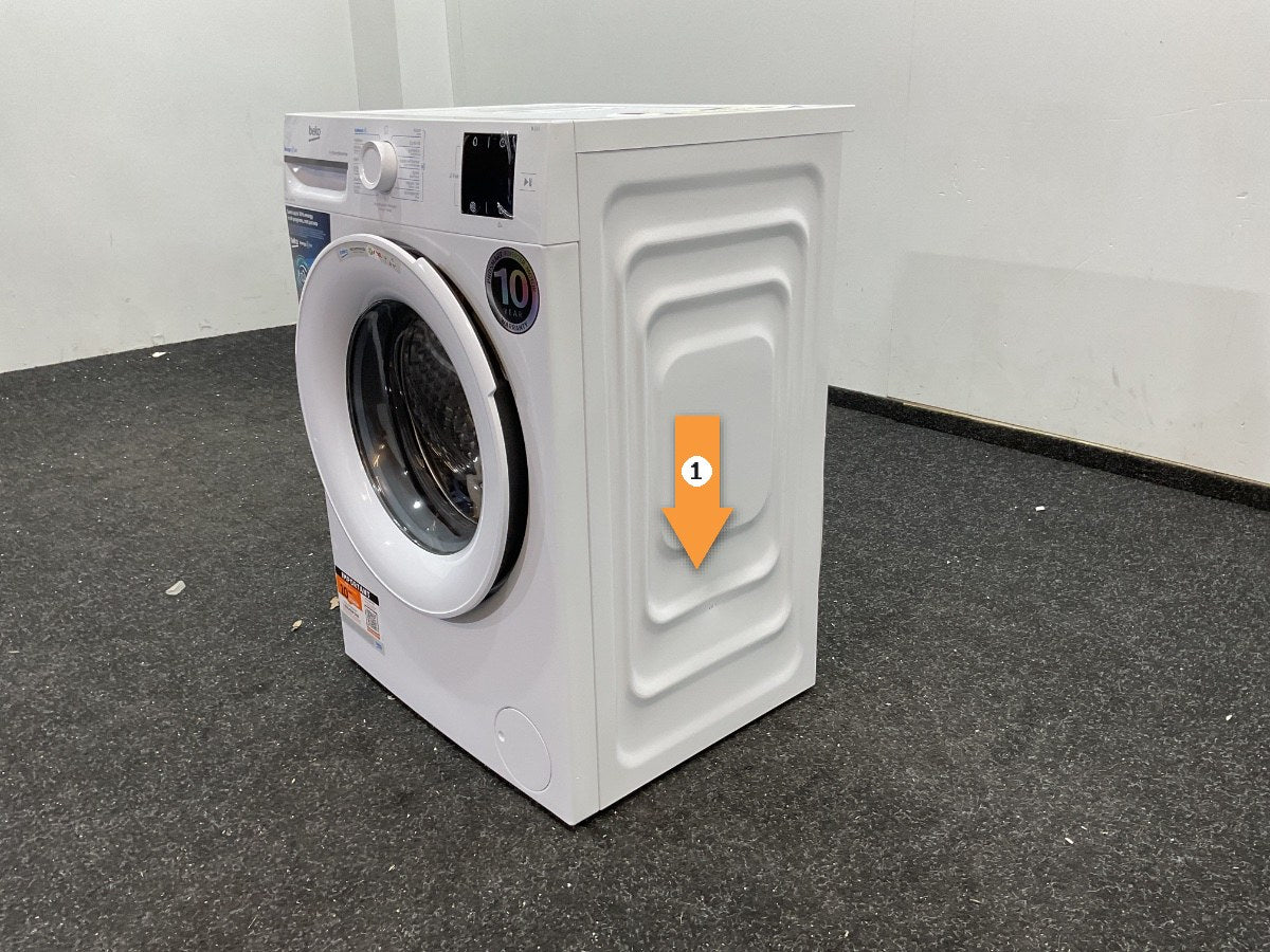 Beko wasmachine b300 BM3WFU38412CW - 8 kg - Wit