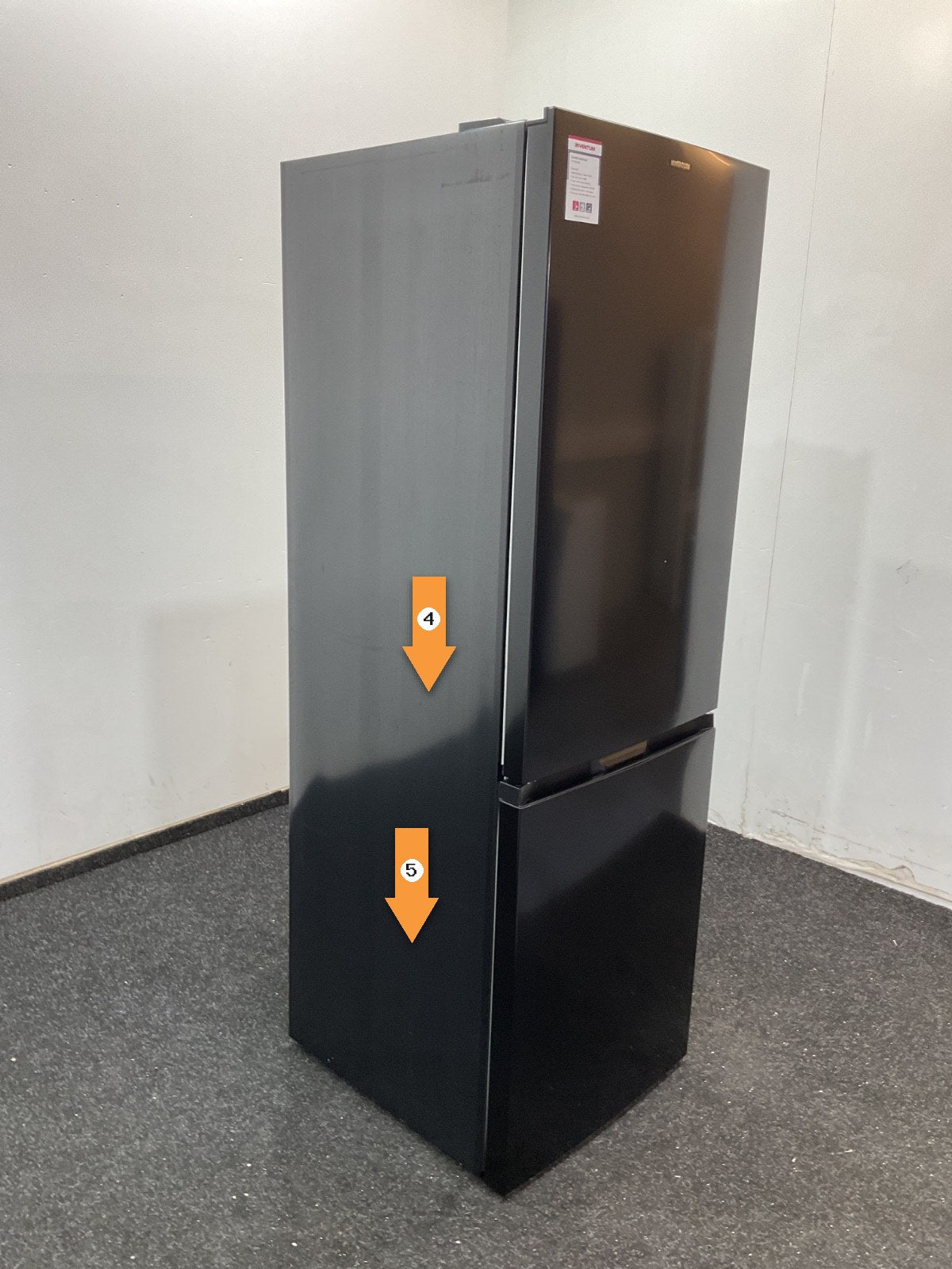 Inventum koelkast KV1840B - No Frost - Zwart