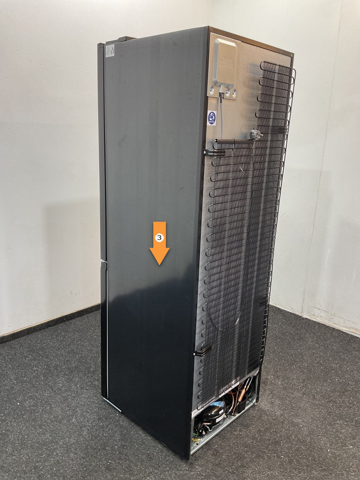 Inventum koelkast KV1840B - No Frost - Zwart