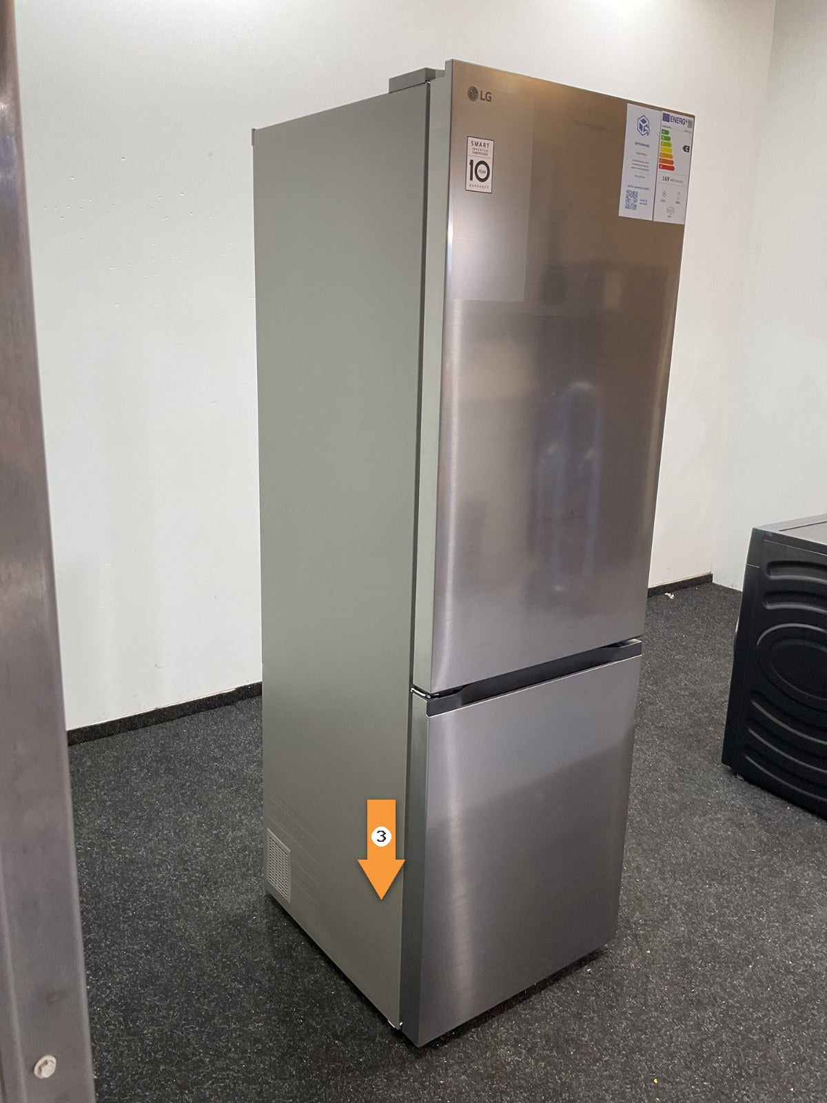 LG koelkast GBBSJ1CCPY - 333L - Zilverkleurig