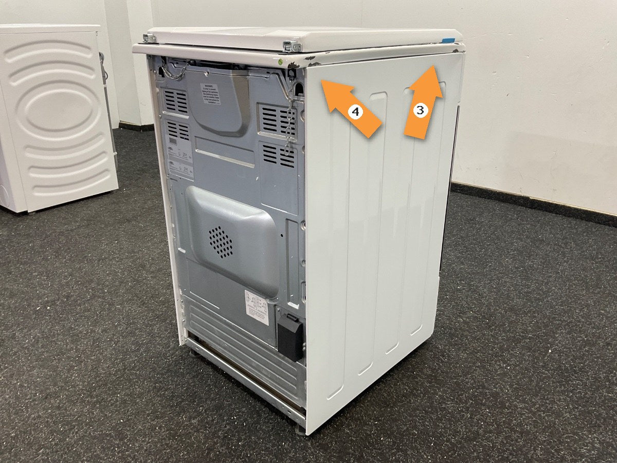 Everglades elektrisch fornuis EVCK5100 - 50 cm - Wit