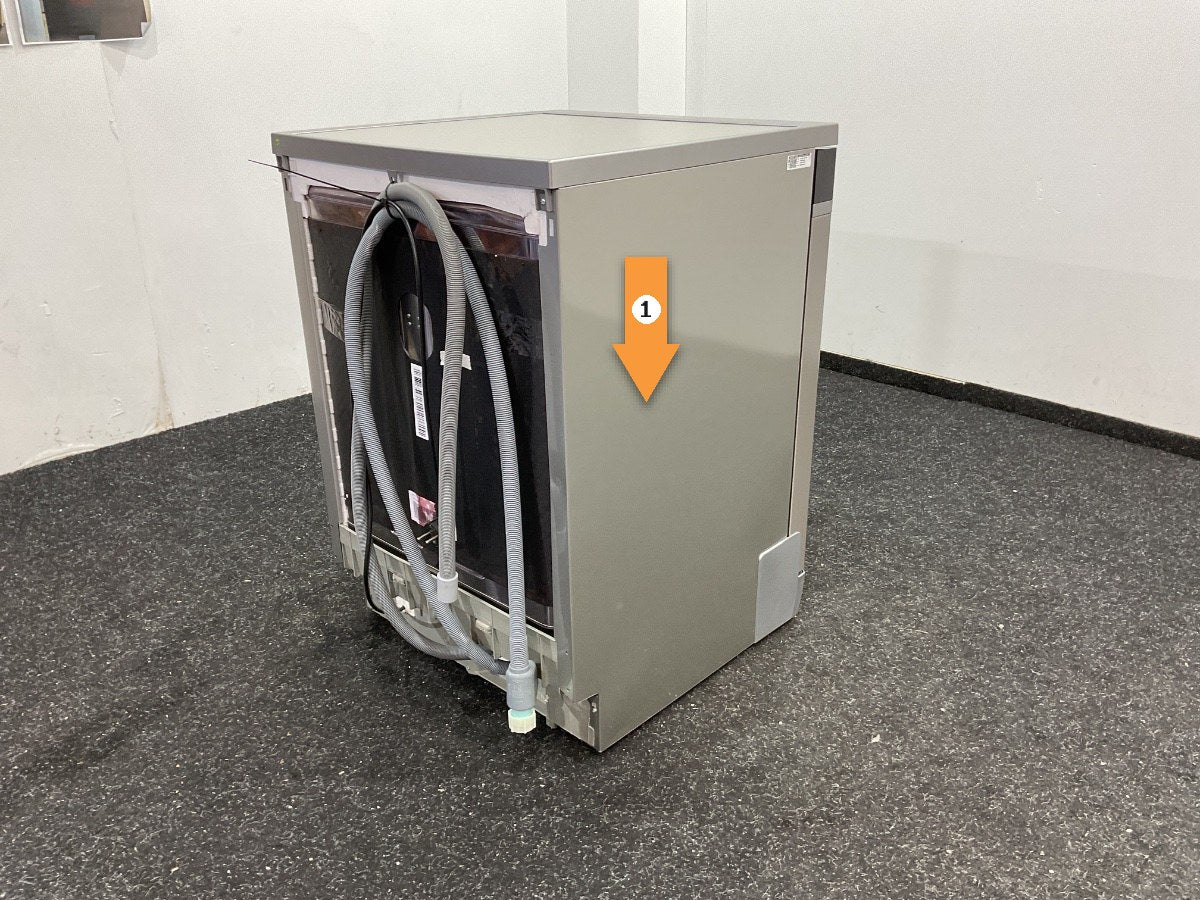 Whirlpool vaatwasser WH3FB14BN7A0X - Vrijstaand