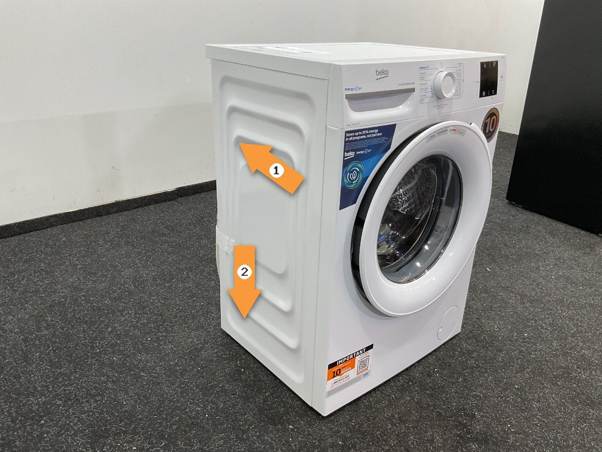 Beko wasmachine b300 BM3WFU38412CW - 8 kg - Wit