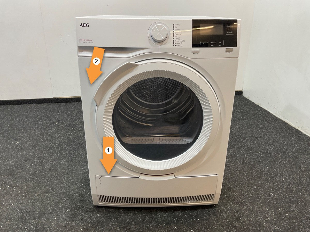 AEG warmtepompdroger TR738AT2B - 7000 serie SensiDry