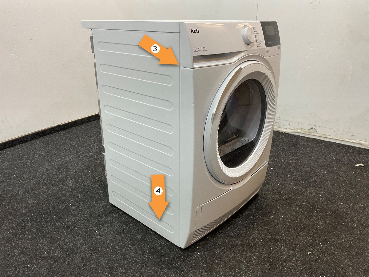 AEG warmtepompdroger TR738AT2B - 7000 serie SensiDry