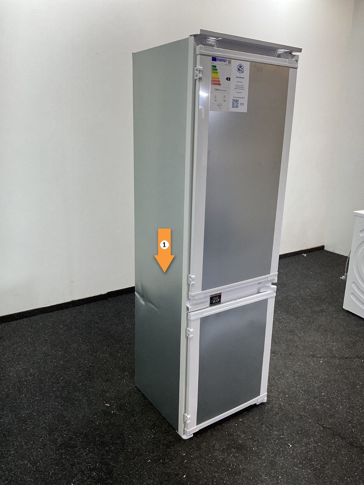 Beko inbouw koelkast BCHA275K4SN - 178 cm met Sleepdeur