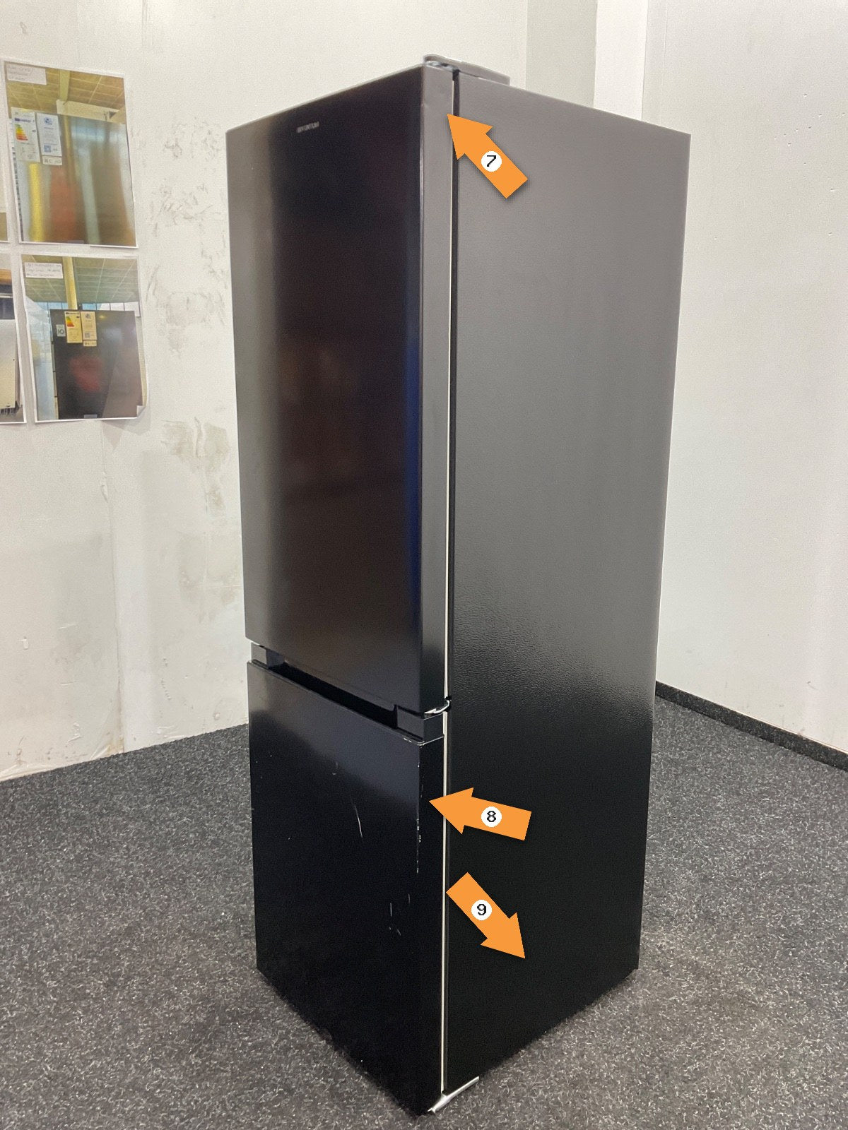 Inventum koelkast KV1501B - Vrijstaand - Zwart