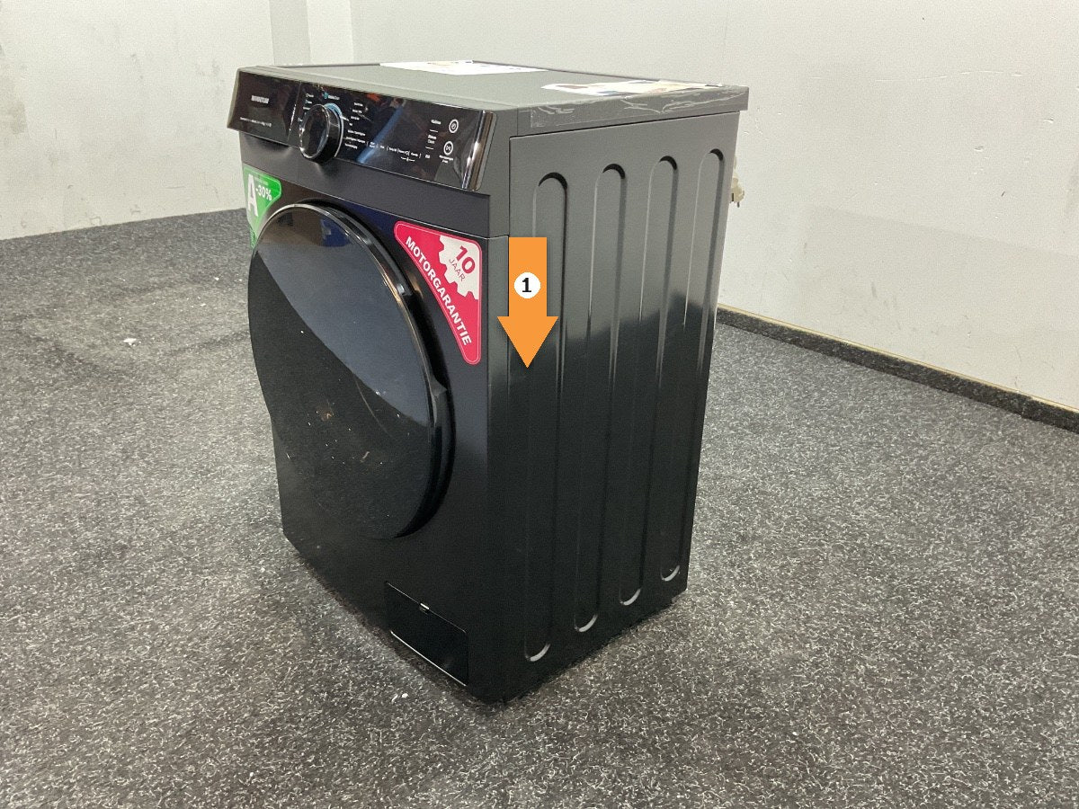 Inventum wasmachine VWM8030B - 8kg - Zwart