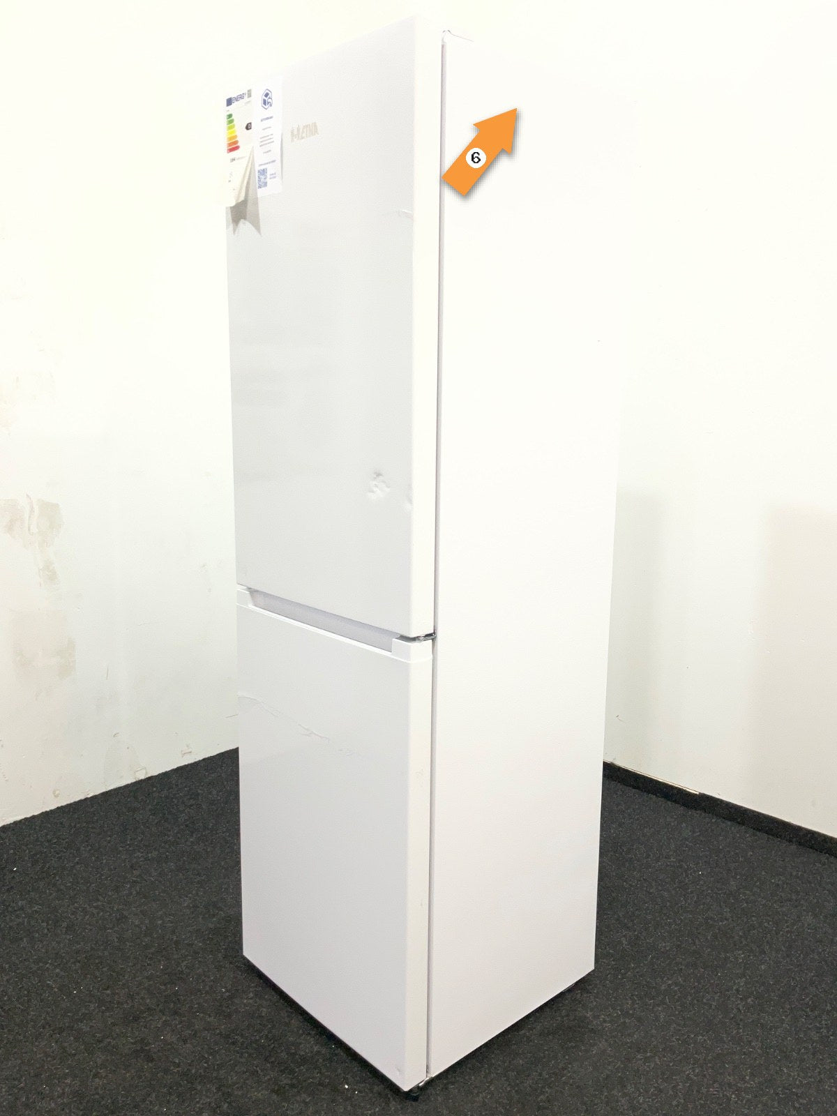 ETNA KCV282NWIT - Vrijstaande Koel vriescombinatie - 182 cm - Wit - No Frost - Extra groot Vriesvak - 50/50