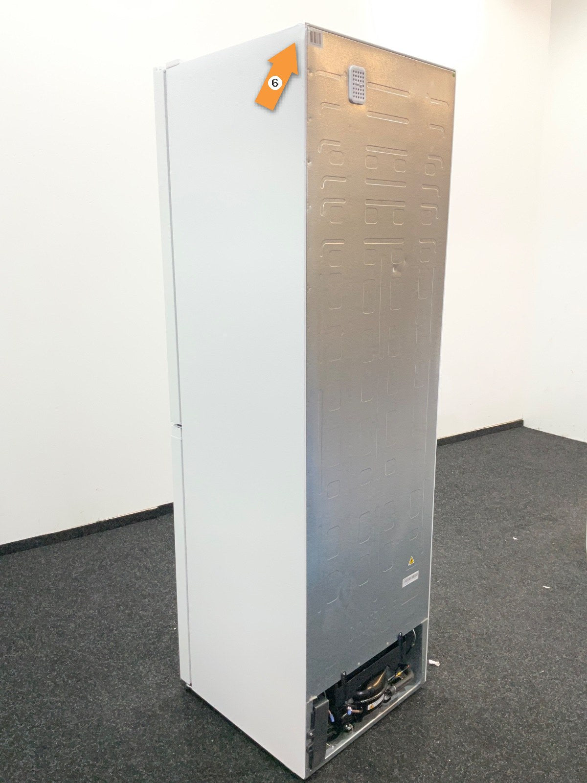 ETNA KCV282NWIT - Vrijstaande Koel vriescombinatie - 182 cm - Wit - No Frost - Extra groot Vriesvak - 50/50